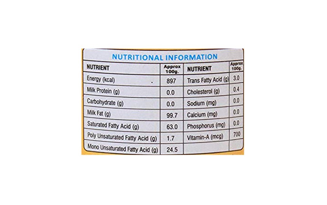 Suruchi Cow Ghee    Glass Jar  500 millilitre